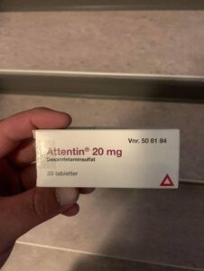 kjøp 20mg Attentin KAPSLER For alvorlig ADHD